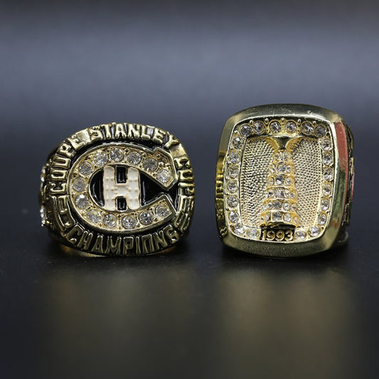 Montreal Canadiens 1986 & 1993 NHL Stanley Cup championship ring set