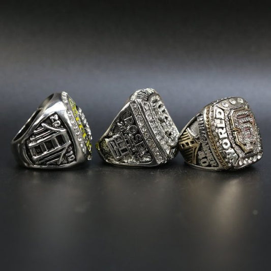 San Francisco Giants 2010, 2012 & 2014 MLB World Series championship ring set