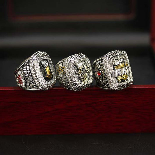 Miami Heat 2006, 2012 & 2013 NBA championship rings set