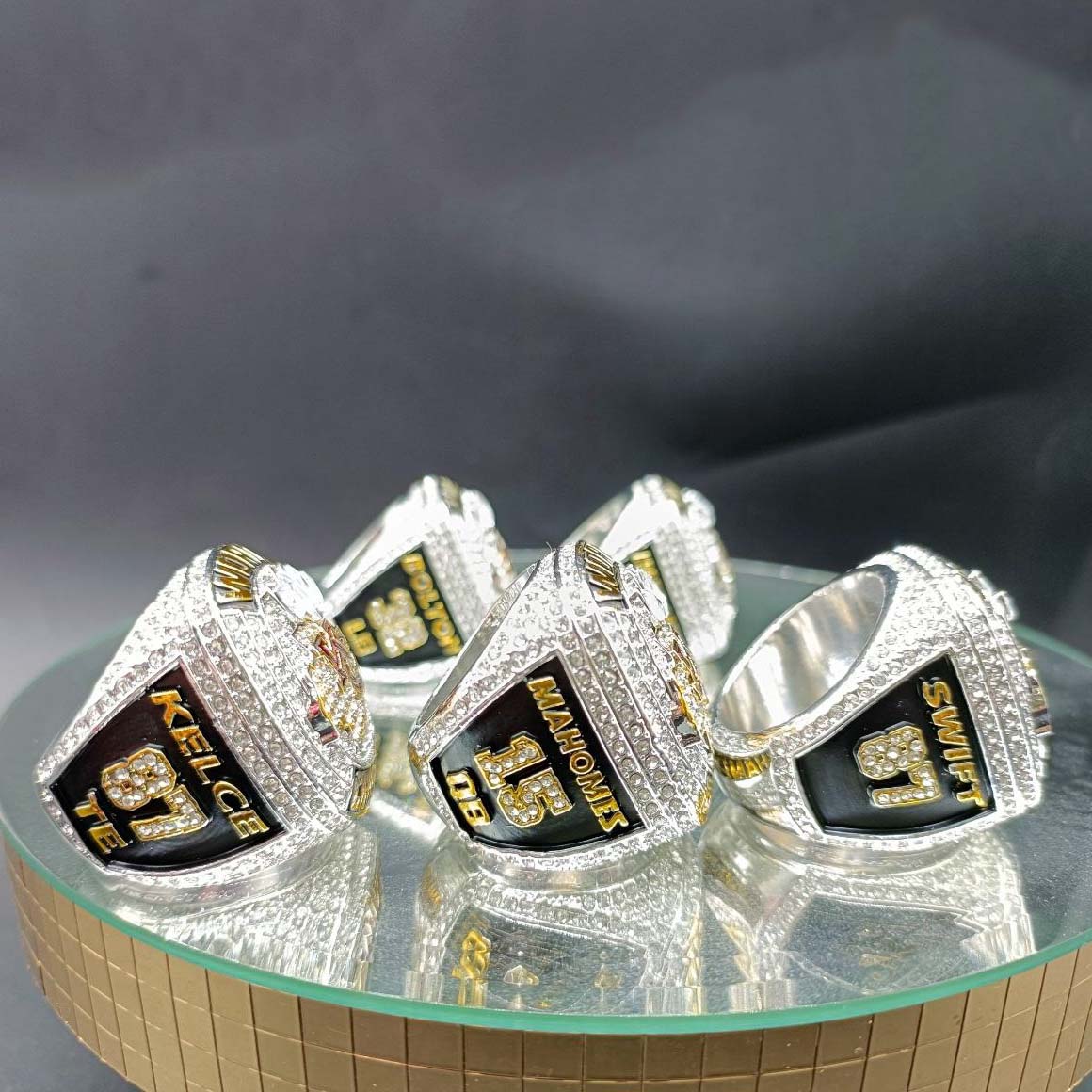 2024 Kansas City Chiefs Super Bowl Fan ring – Patrick Mahomes II, Travis Kelce championship ring