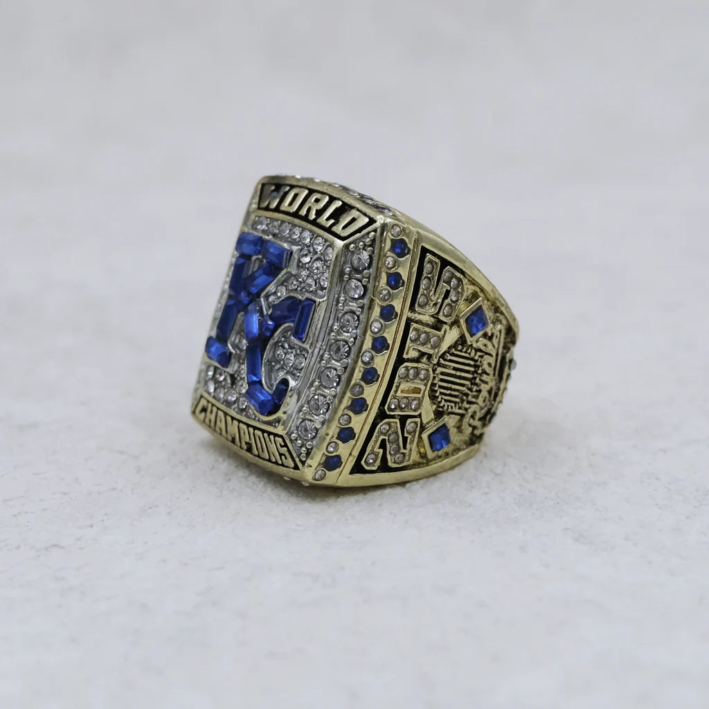 2015 Kansas City Royals MLB championship ring & MLB Commissioner’s Trophy
