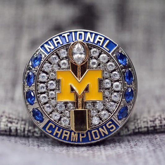 2024 Michigan Wolverines NCAA Big Ten championship Fan ring