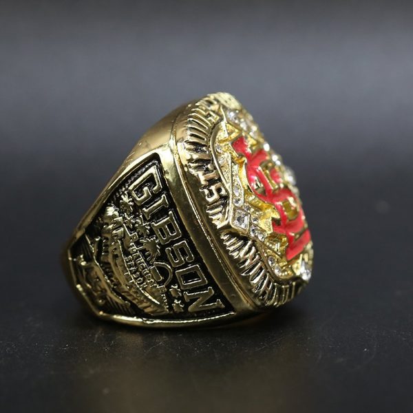 St. Louis Cardinals 2006 Bob Gibson MLB World Series championship ring