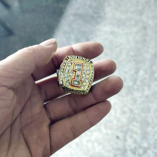 3 Texas Longhorns NCAA championship ring collection