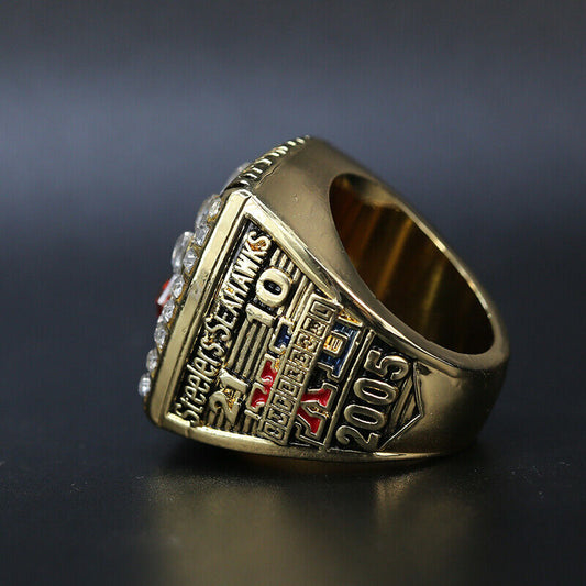 Pittsburgh Steelers 2005 Julio Jones Super Bowl NFL championship ring replica – gold color