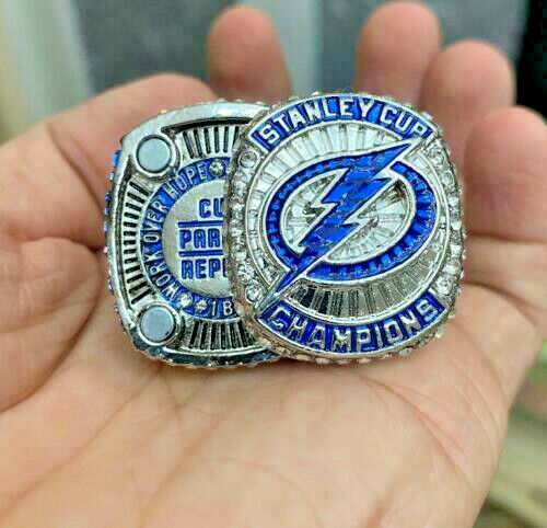 Tampa Bay Lightning 2021 Andrei Vasilevskiy NHL Stanley Cup championship ring