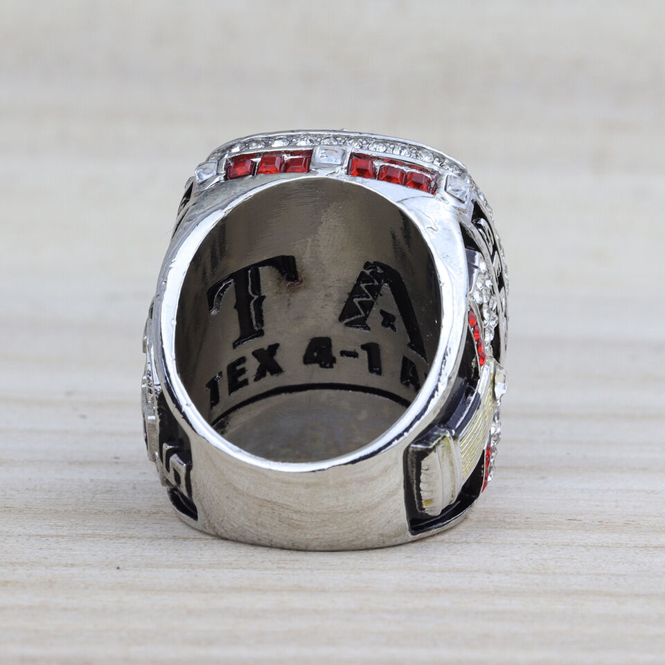 Texas Rangers 2023 MLB World Series Fan championship ring