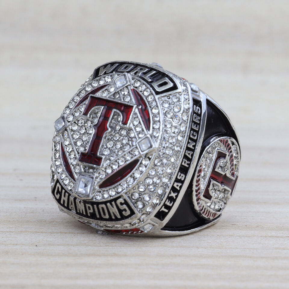 Texas Rangers 2023 MLB World Series Fan championship ring