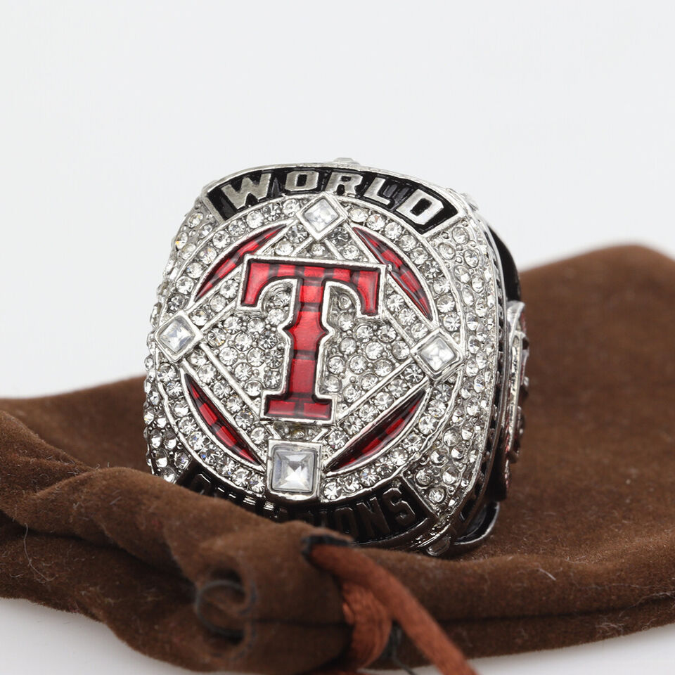 Texas Rangers 2023 MLB World Series Fan championship ring