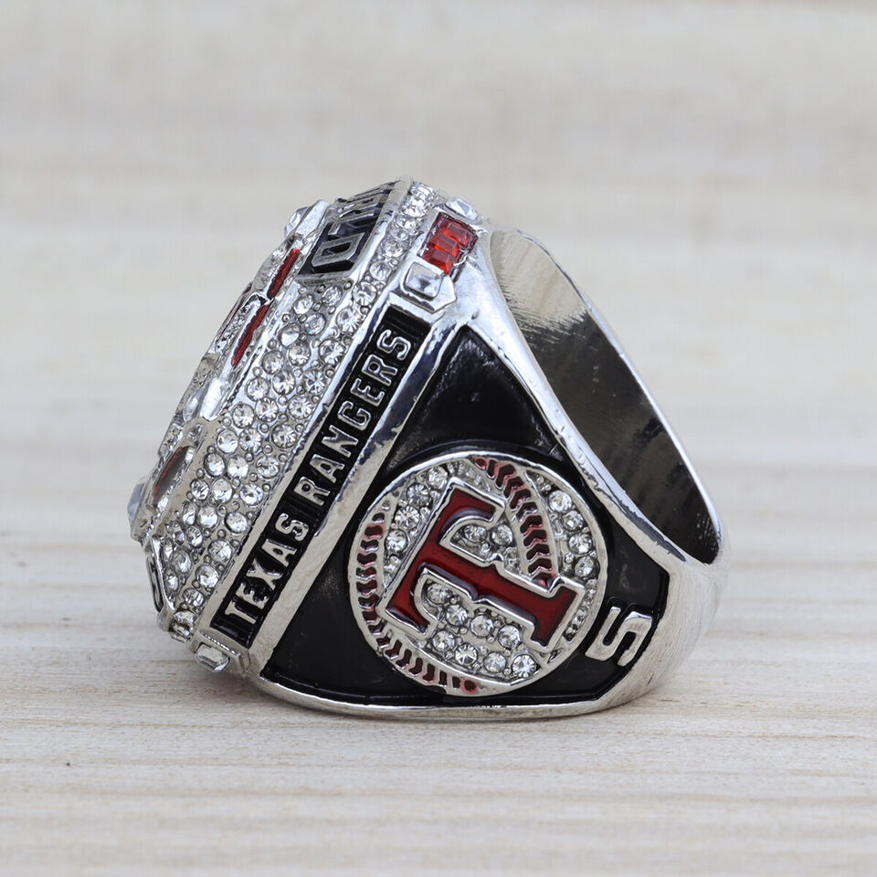 Texas Rangers 2023 MLB World Series Fan championship ring