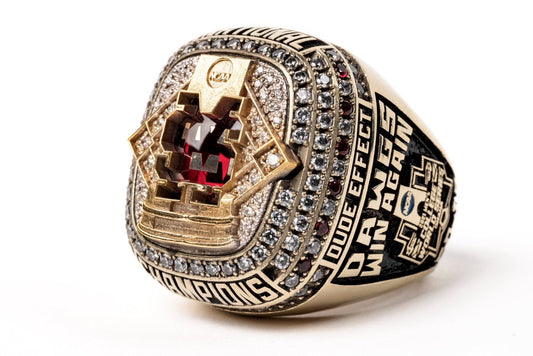 Fans custom-2021 Mississippi State Bulldogs Baseball Championship Rings